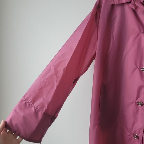 VTG Nylon Raincoat Jacket - Picture 4 of 11